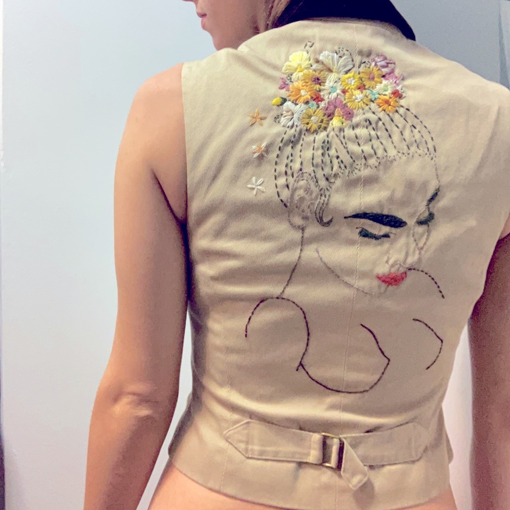 Custom Embroidered Ralph Lauren Vest